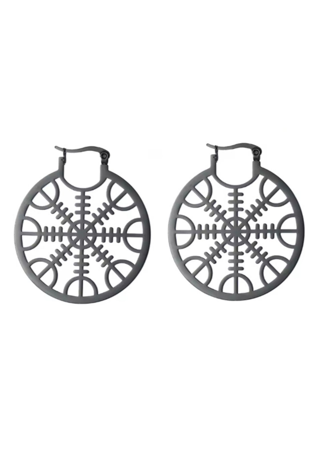 VIKING BLACK - EARRINGS