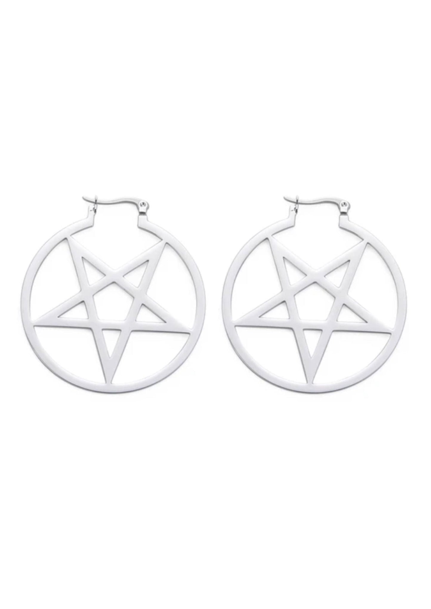 PENTAGRAM ROUND - EARRINGS WHOLESALE