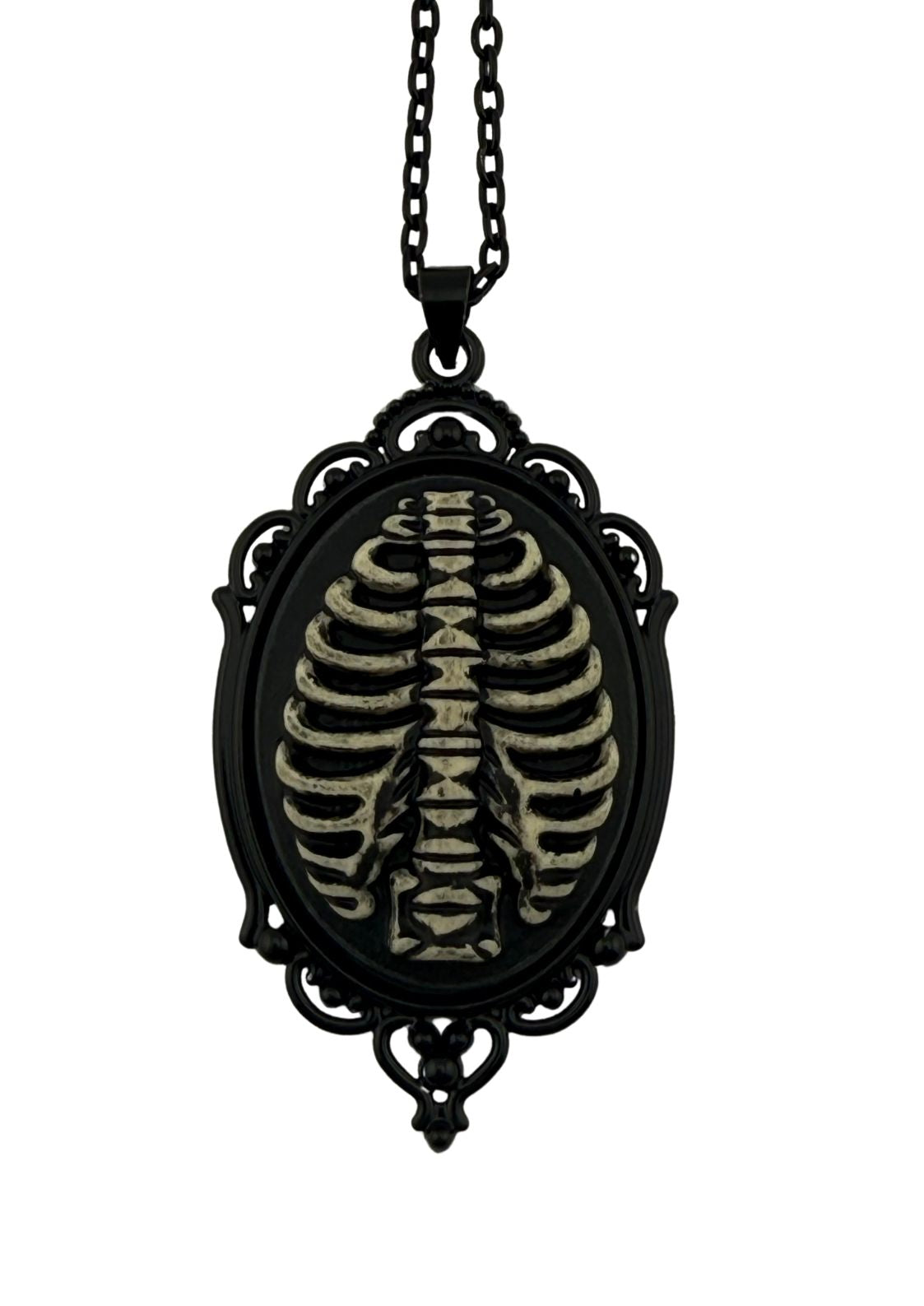 GOTHIC SKELETON NECKLACE