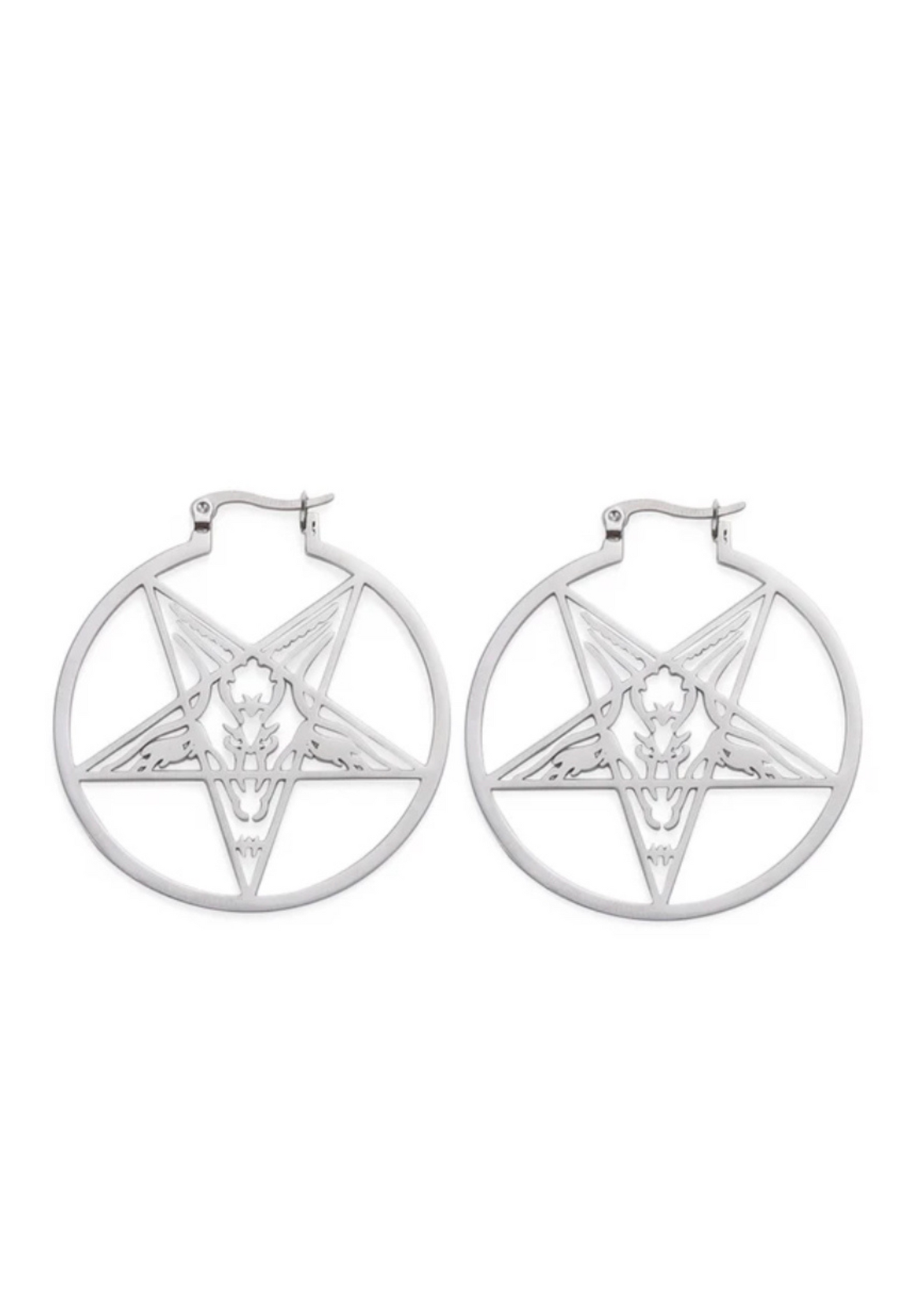 PENTAGRAM ROUND - EARRINGS WHOLESALE