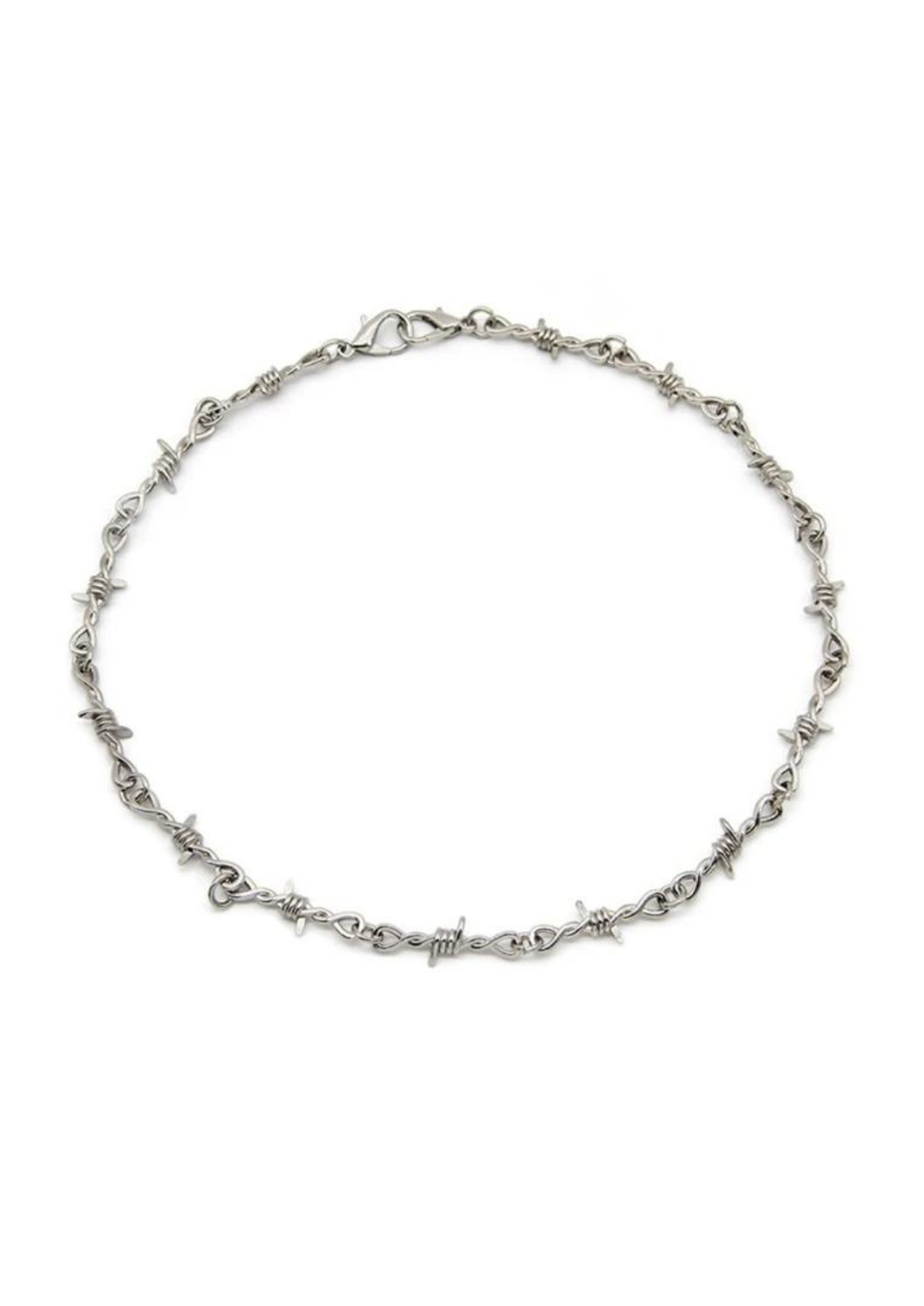 BARBED WIRE NECKLACE