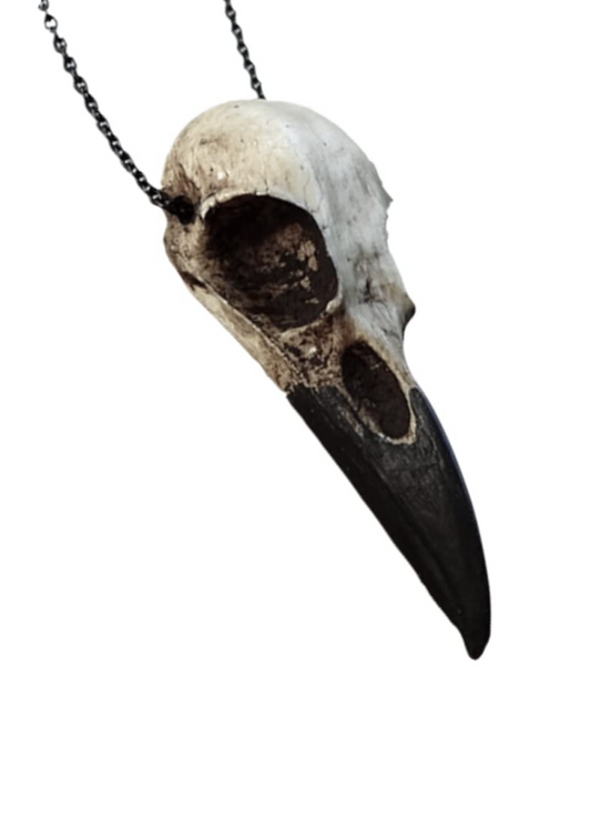 CROW SKULL NECKLACE