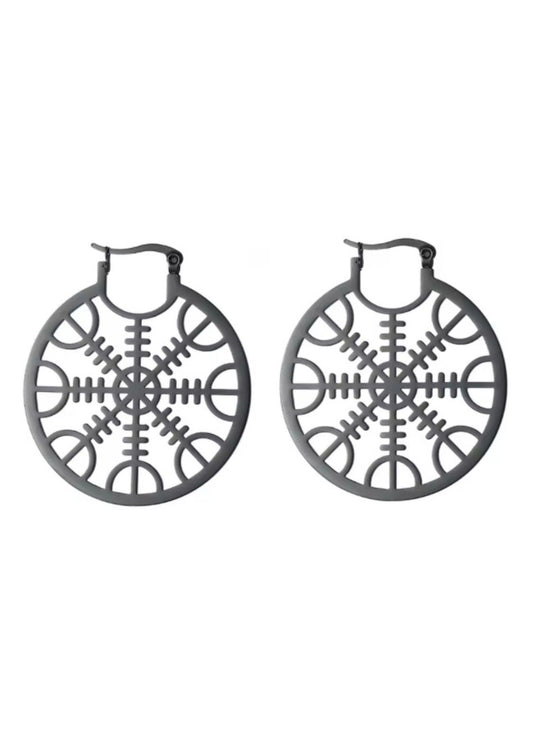 VIKING BLACK - EARRINGS