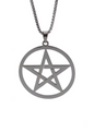 PENTAGRAM METALLICS BLACK - NECKLACE