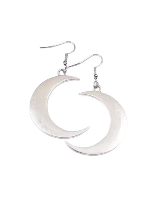 MOON SILVER - EARRINGS