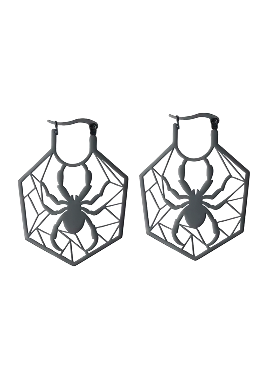 SPIDER BLACK - EARRINGS