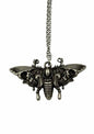 MOTH WITH SKULLS - HALSKETTE