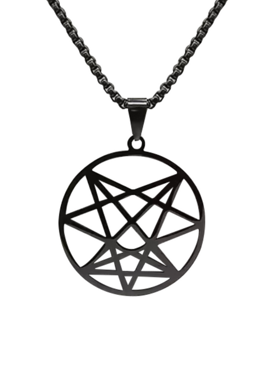 NECRONOMICON BLACK - NECKLACE