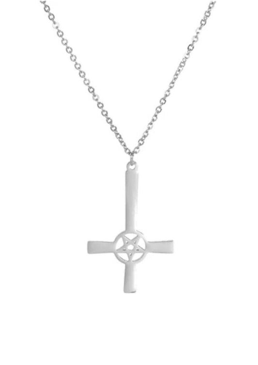 PENTAGRAM CROSS - NECKLACE WHOLESALE
