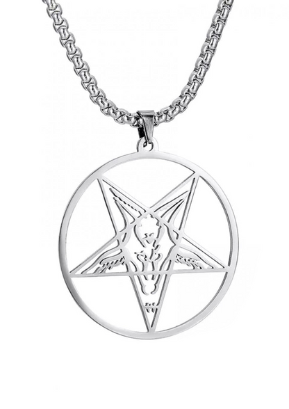 PENTAGRAM ROUND - HALSKETTE