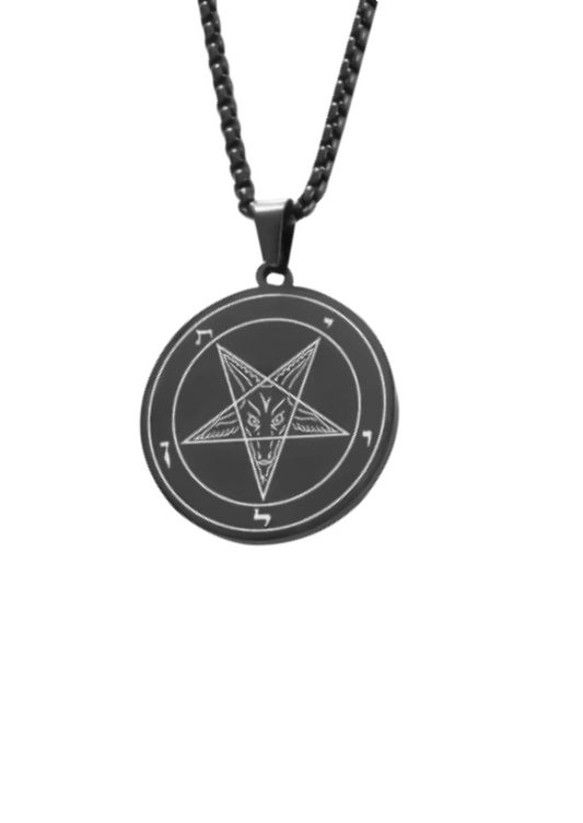 BAPHOMET BLACK - NECKLACE