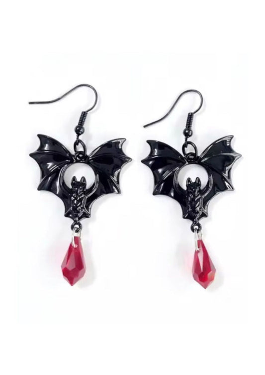 BAT STONE BLACK - OHRRINGE