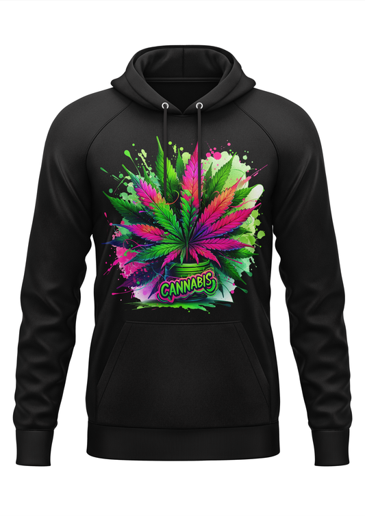 CANNABIS PINK - WEED HOODIE