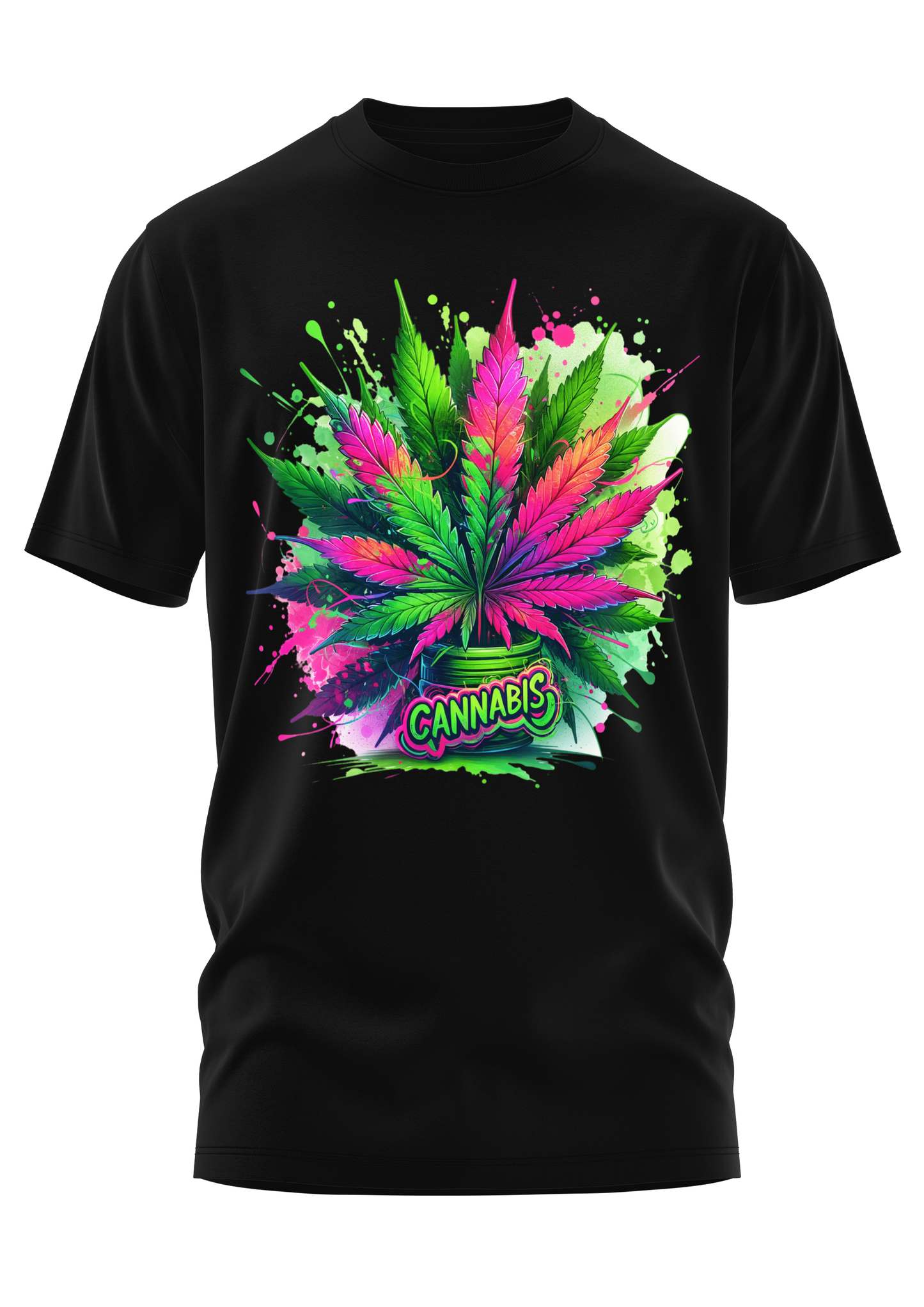 CANNABIS PINK - WEED SHIRT