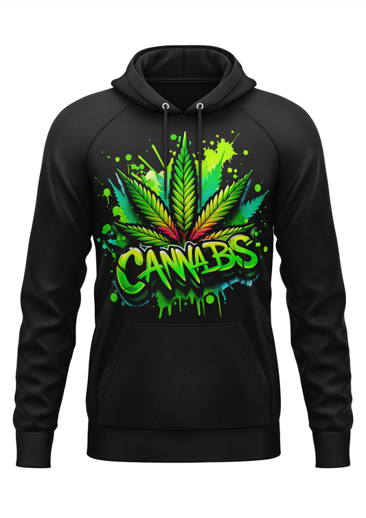 CANNABIS STREETART - WEED HOODIE