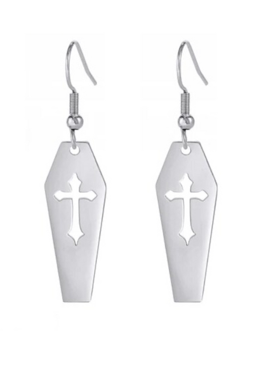 COFFIN - EARRINGS WHOLESALE
