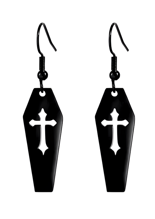 COFFIN BLACK - EARRINGS
