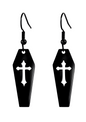 COFFIN BLACK - EARRINGS