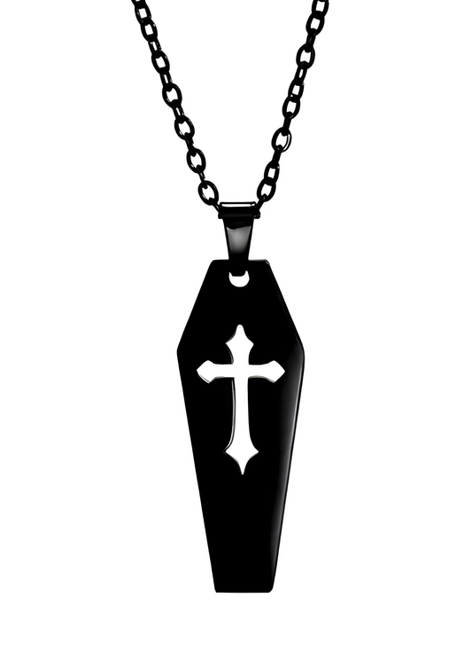 COFFIN BLACK - NECKLACE