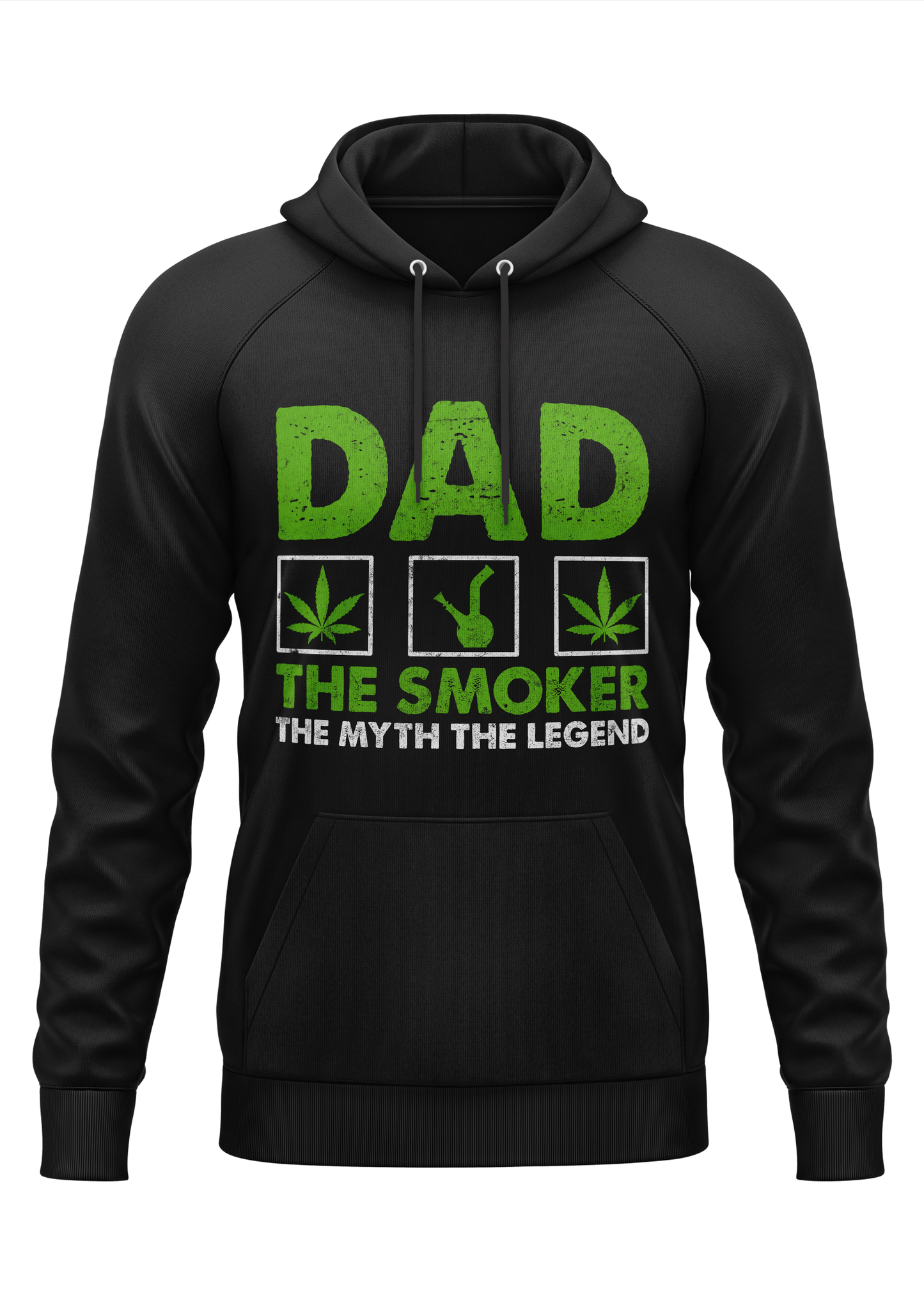 DAD THE SMOKER - WEED HOODIE