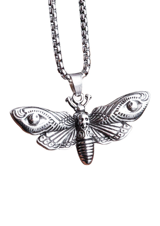 DEATH MOTH NECKLACE