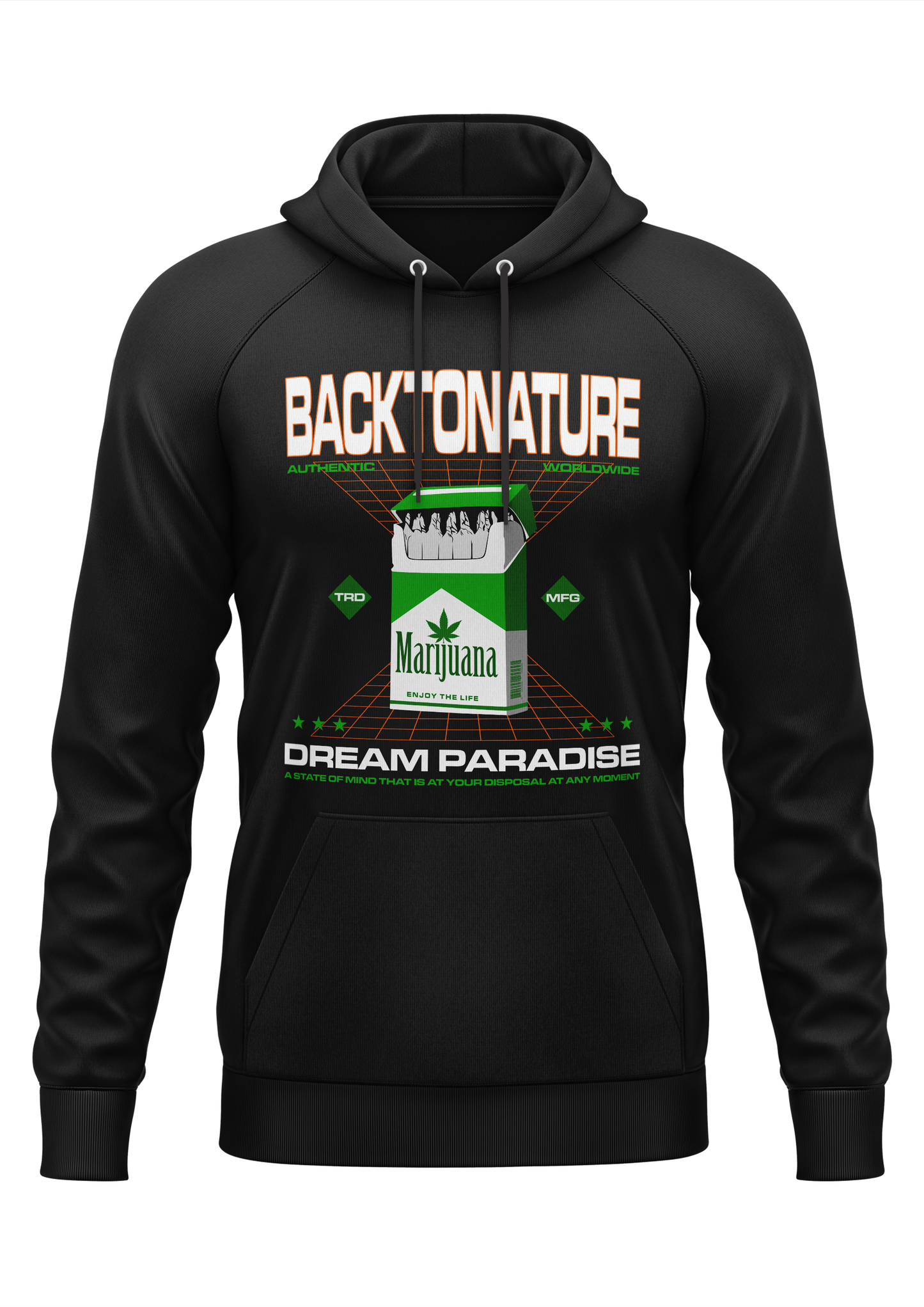 DREAM PARADISE - WEED HOODIE