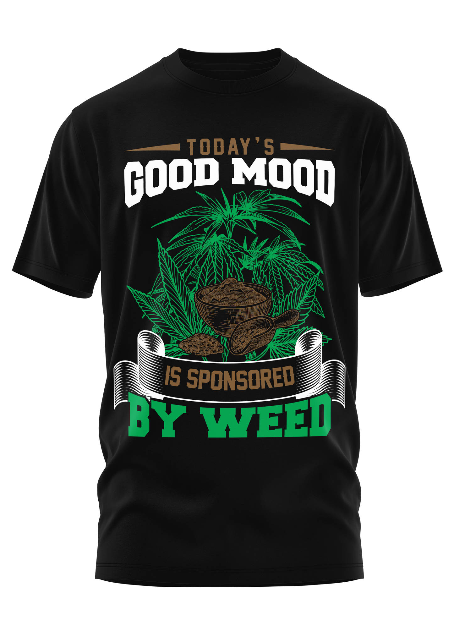 GOOD MOOD- WEED SHIRT