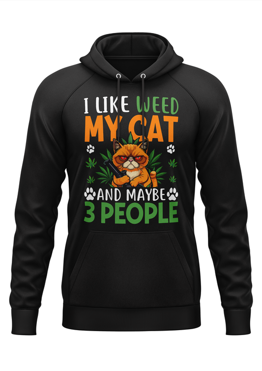 I LIKE WEED - WEED HOODIE