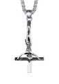 INVERTED CROSS JESUS ​​- NECKLACE