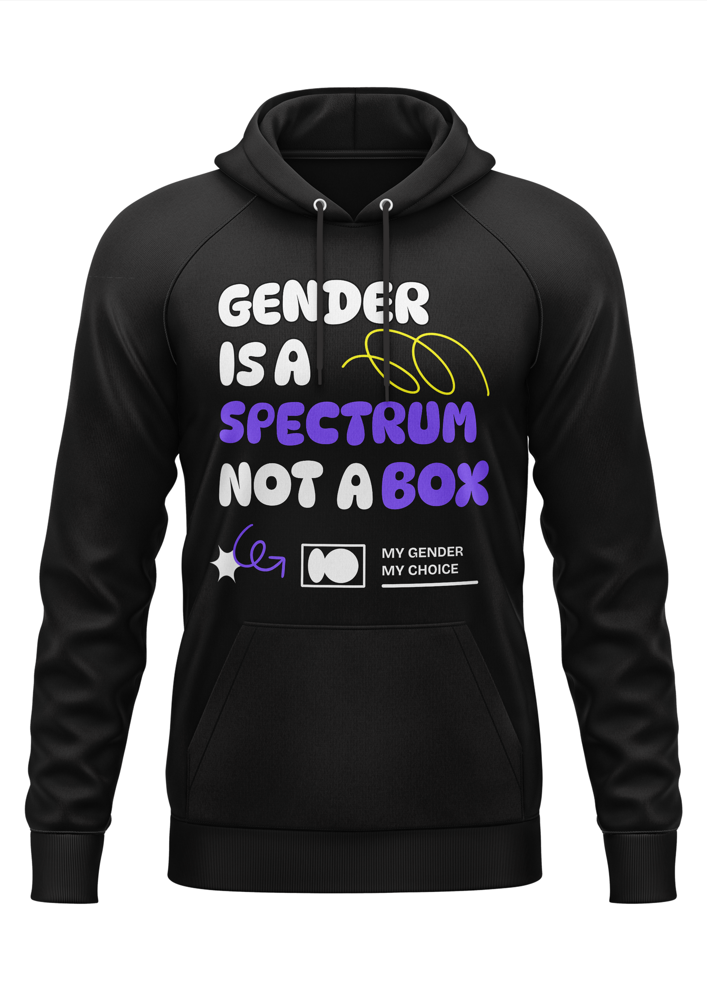 GENDER IS A SPECTRUM - HOODIE