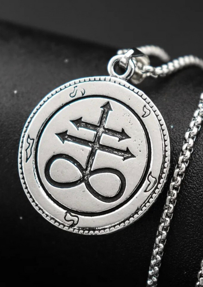 BAPHOMET ROUND - NECKLACE WHOLESALE