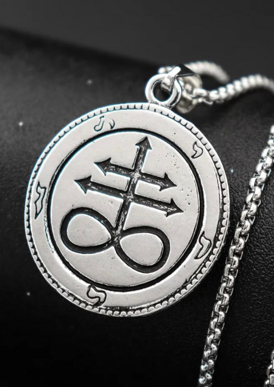BAPHOMET ROUND - NECKLACE WHOLESALE