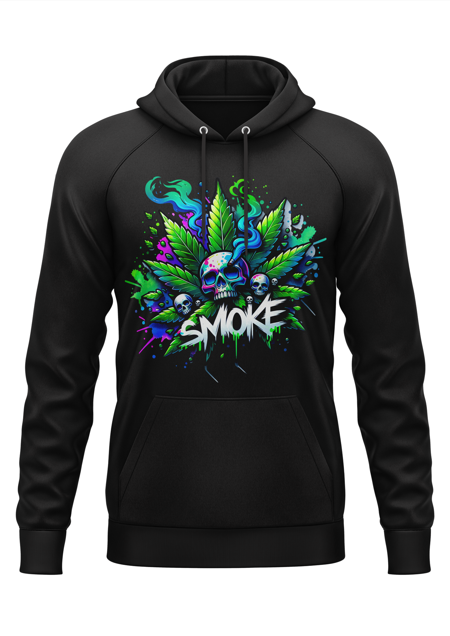 SMOKE STREETART - WEED HOODIE