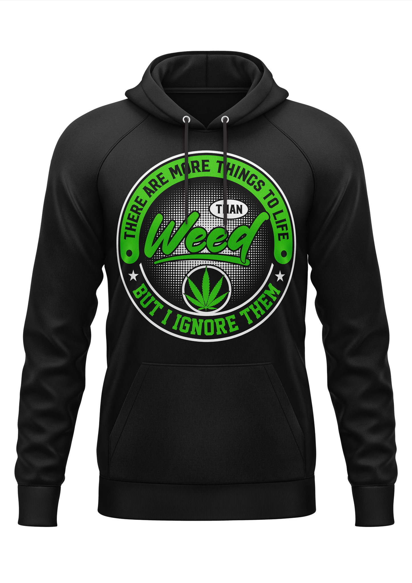 THAN WEED - WEED HOODIE