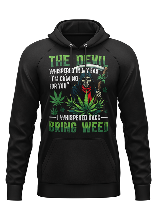 THE DEVIL - WEED HOODIE