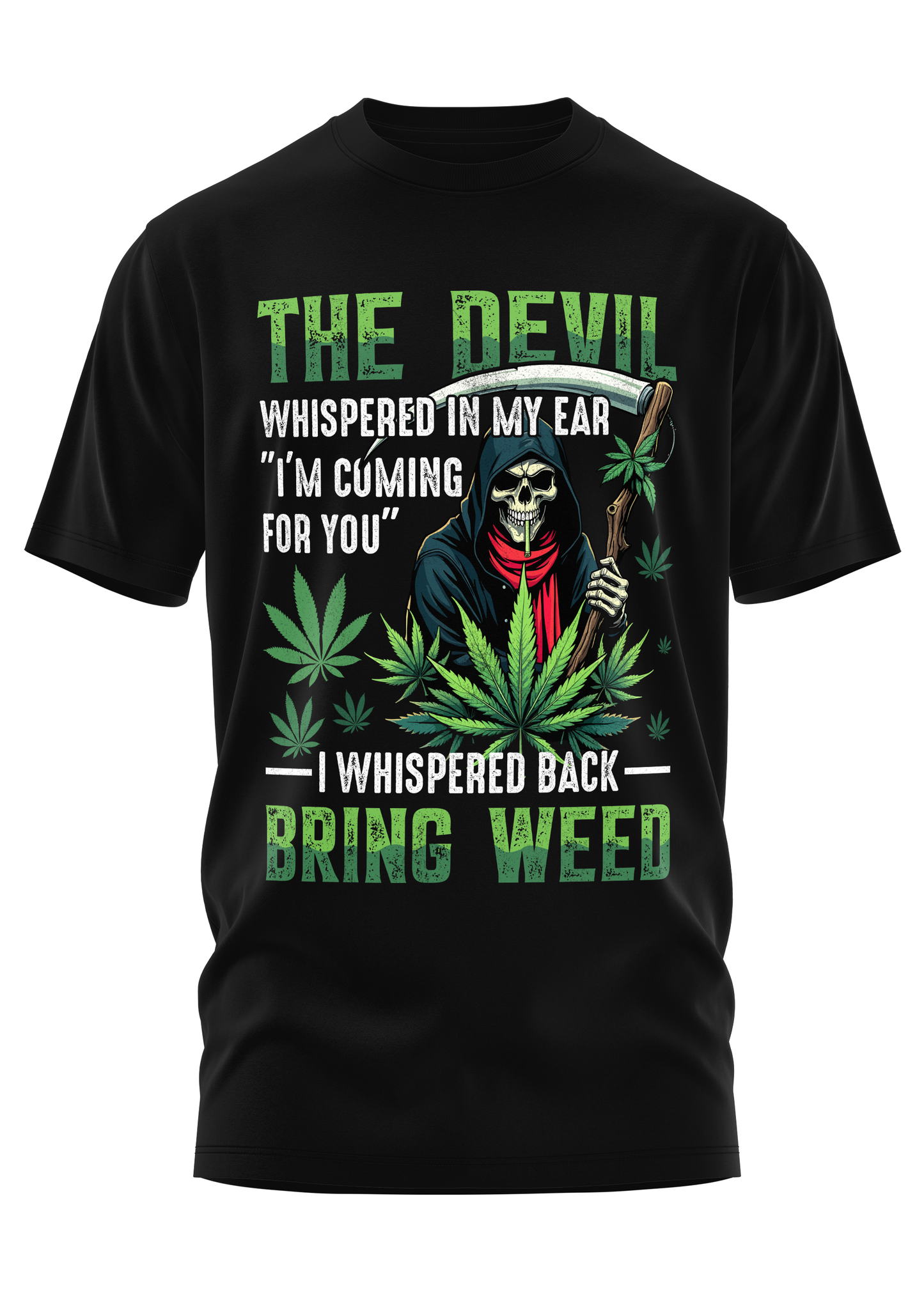 THE DEVIL - WEED SHIRT