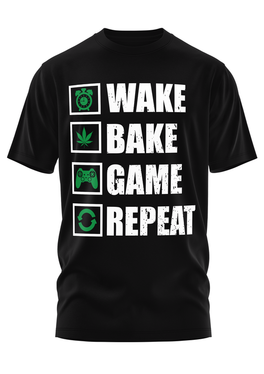 WAKE BAKE... - WEED SHIRT