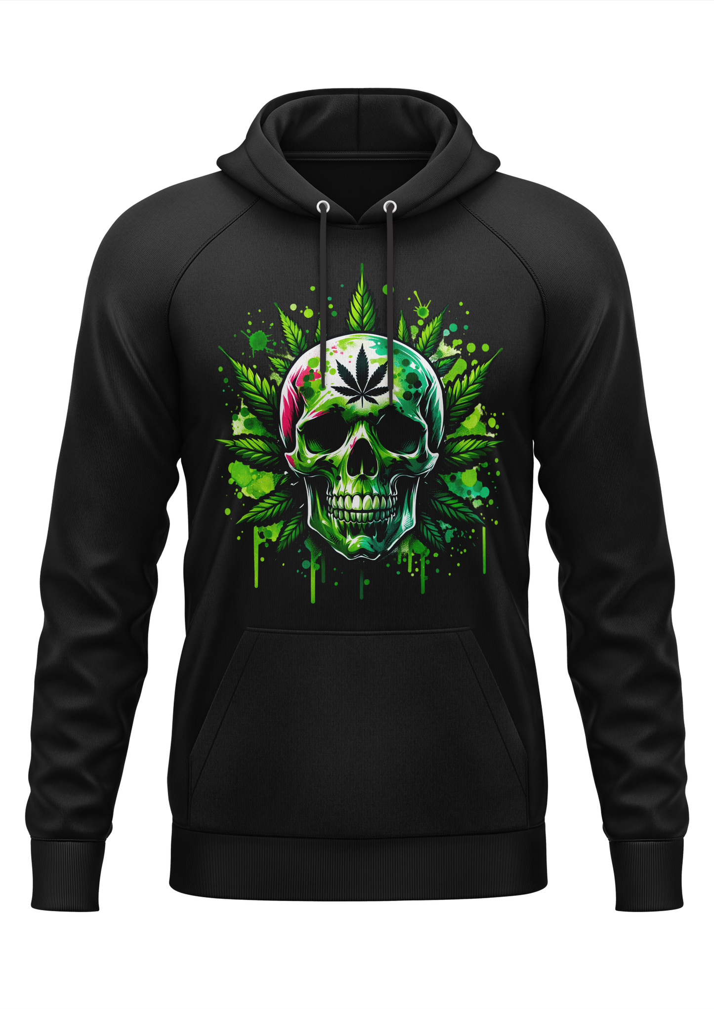 WEED SKULL - WEED HOODIE