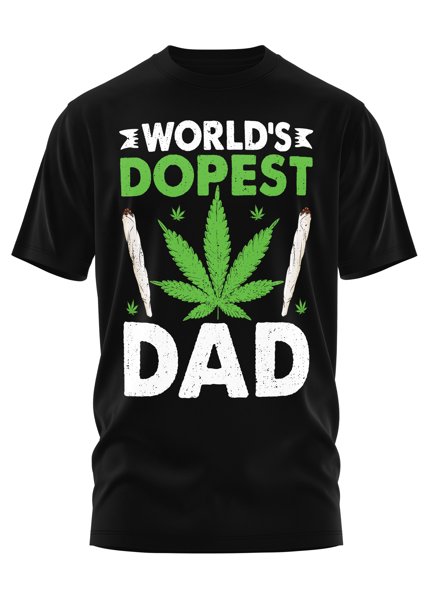 WORLD'S DOPEST DAD - WEED SHIRT